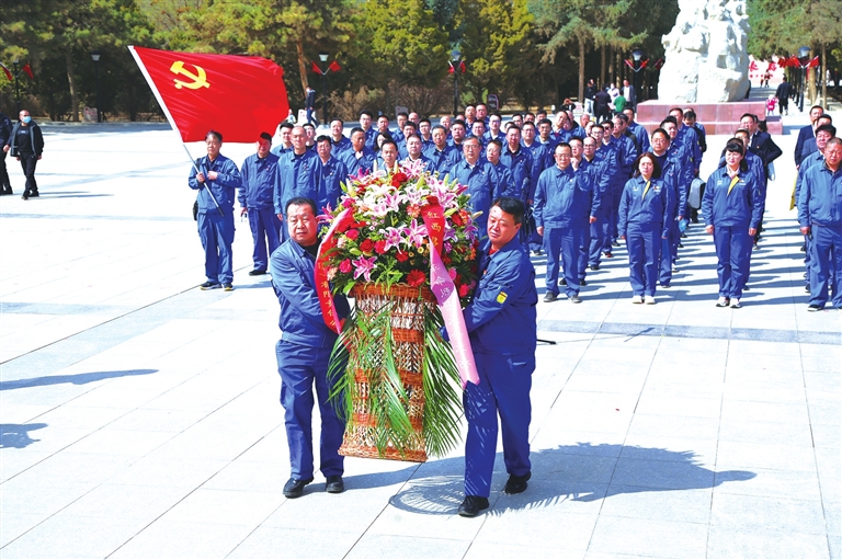 黨史學習走在前 奮發有為開新局 酒鋼集團公司推進黨史學習教育走深走實